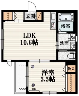 マ・メゾン・キノシタ【2階】の間取り