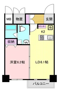 kaya sumi topia【1階】の間取り