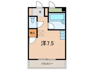ファ-タイル甲南【5階】の間取り