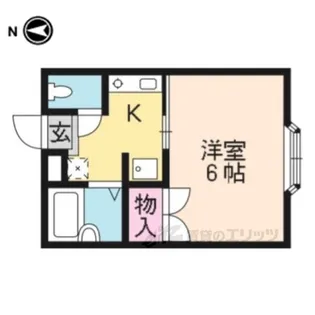 小華マンション【1階】の間取り