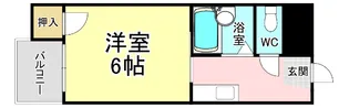 ギャラン小芝【2階】の間取り