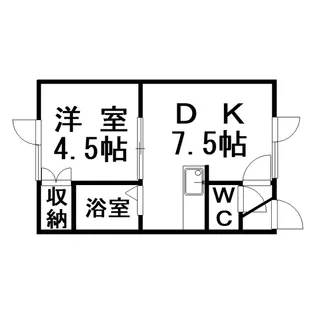 アーバンレヴュー【2階】の間取り