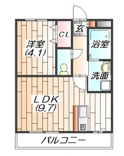 カーロ・セッテ【3階】の間取り