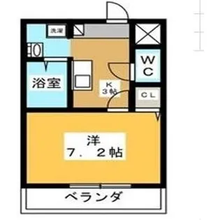 木曽川ハイツ【2階】の間取り