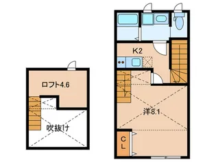 MAISON SA XX【2階】の間取り
