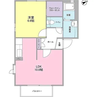 グランシード鶴川【2階】の間取り