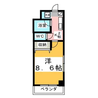 アーバンレジデンス【2階】の間取り