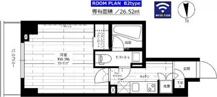 ステージグランデ亀戸アジールコート【10階】の間取り