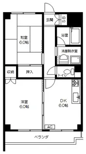 プリム新城【3階】の間取り