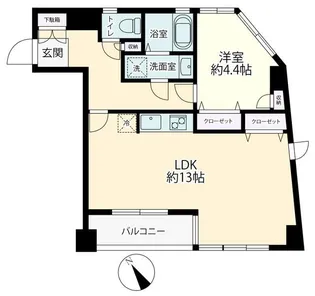 スターライトハイツ【2階】の間取り