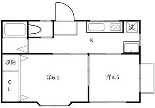 ドリームハイツ上溝【2階】の間取り