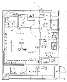 ステージファースト上落合【4階】の間取り