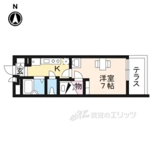 レオパレス石神【1階】の間取り