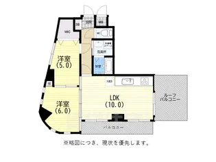 ROMANESUQUE OHNO【5階】の間取り