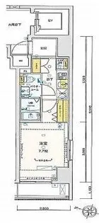 GENOVIA板橋本町駅前green veil【5階】の間取り