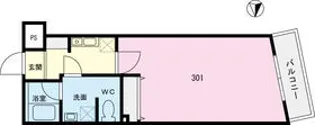 ヒルサイド弘明寺【2階】の間取り