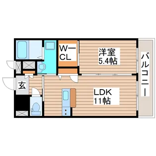 サーフストン【3階】の間取り