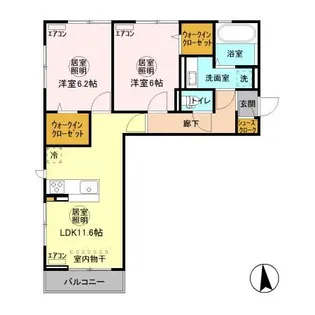 ドルフ文京 A【2階】の間取り