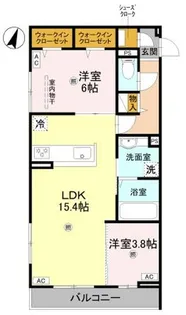 グランヴェールVII【2階】の間取り