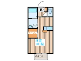 ディアス 吹上【2階】の間取り