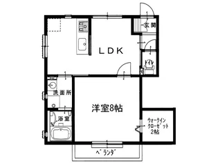 ルネス吉岡25号地【2階】の間取り
