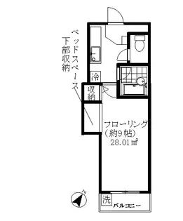 ドミールトヨダ【2階】の間取り