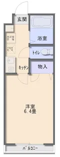セラドン・グレイ【1階】の間取り