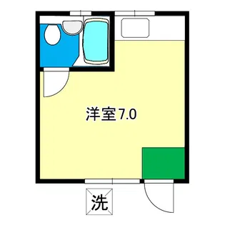 コーポすずき9【1階】の間取り