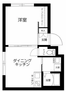 Brondby西早稲田【2階】の間取り