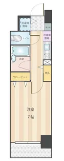 ニューガイアリルーム東葛西 76【2階】の間取り