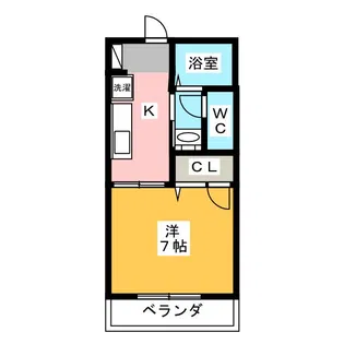 ロイヤルオークラ【1階】の間取り