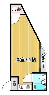 セント・サンラク【1階】の間取り