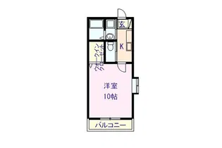 パナステージA【2階】の間取り