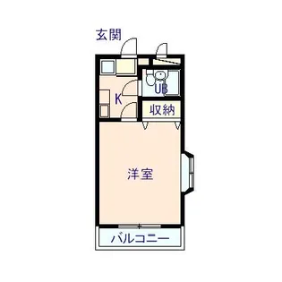 竹花ビル【2階】の間取り