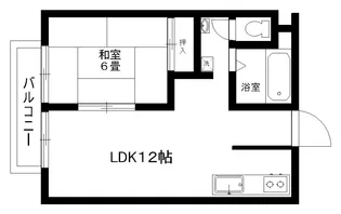 ヴィラ・サンシャイン【1階】の間取り