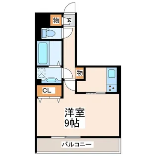 ファグタル【1階】の間取り