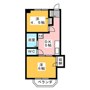 サンディール関町南【2階】の間取り