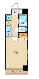スカイコート銀座東第2【3階】の間取り