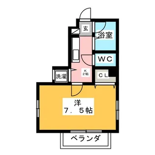 MEZON DE ASUKA【2階】の間取り