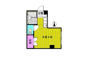 岡田ビル【3階】の間取り