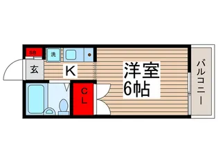 ジュネスパピオン【2階】の間取り