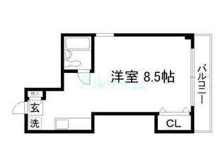 フローラユー【4階】の間取り