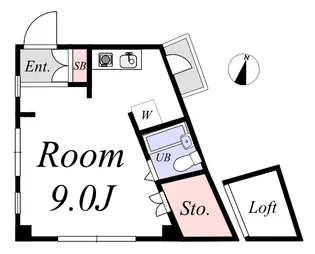 PUPAビル【3階】の間取り