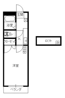 サンセリテTK【2階】の間取り