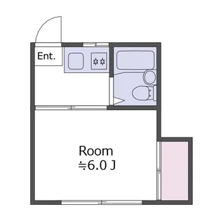 名取アパート【2階】の間取り