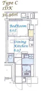 スプランディッド大島【2階】の間取り