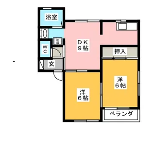 パストラルM1【1階】の間取り