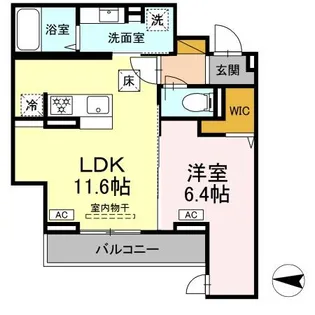 千葉県千葉市花見川区幕張本郷1【アパート】の間取り