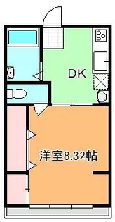 川嶋アパート【2階】の間取り