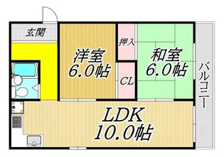 オアシス21【2階】の間取り